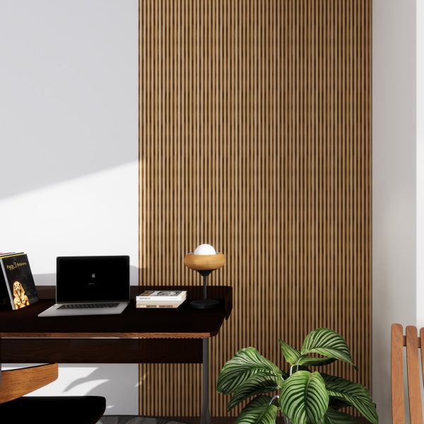 Panel para Pared Slim Line Natural | Ambiente Sala