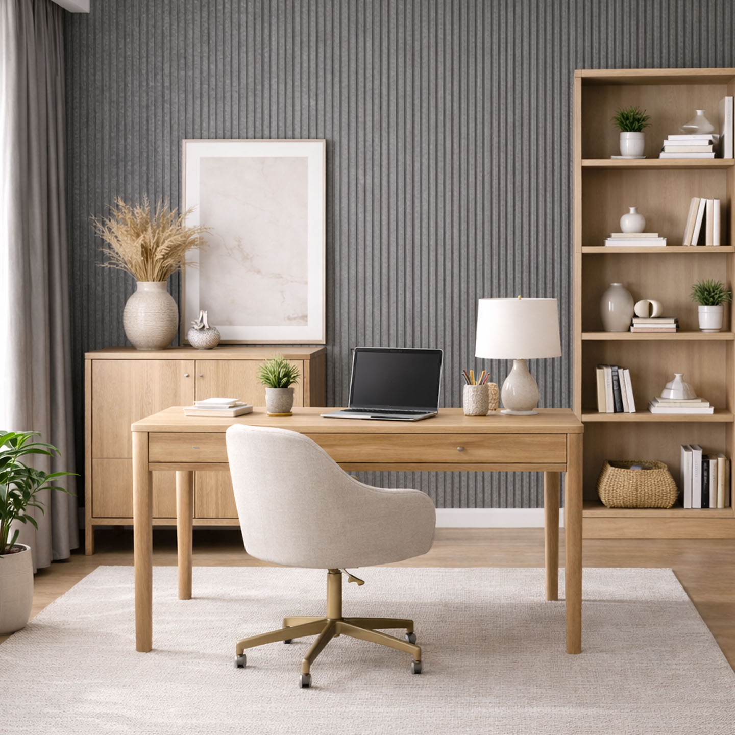 Panel para Pared Soft Line Clay | Ambiente Sala