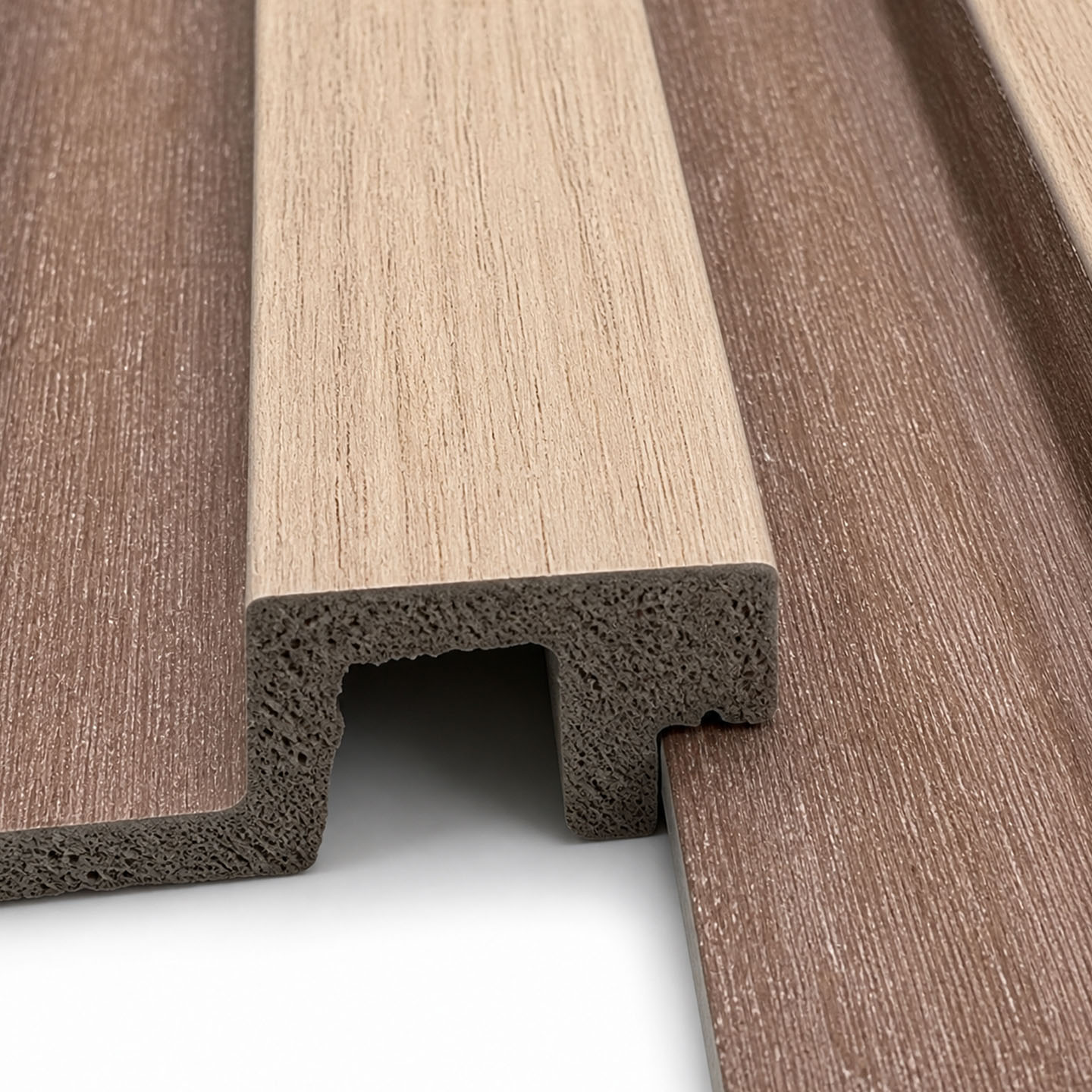 Panel para Pared Wide Line Natural | Detalle Encaje