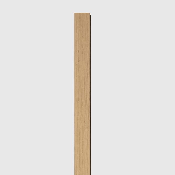 Perfil Derecho para Panel Wide Line Natural