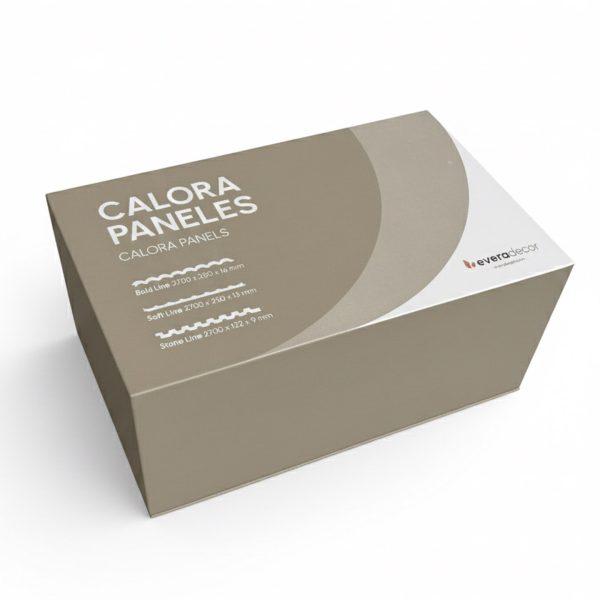 Muestrario colecciones Bold, Soft y Stone | Paneles Decorativos | Detalle Caja