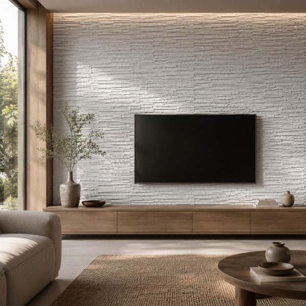 Panel de Piedra Flexible Stria – Pizarra Natural | Ambiente