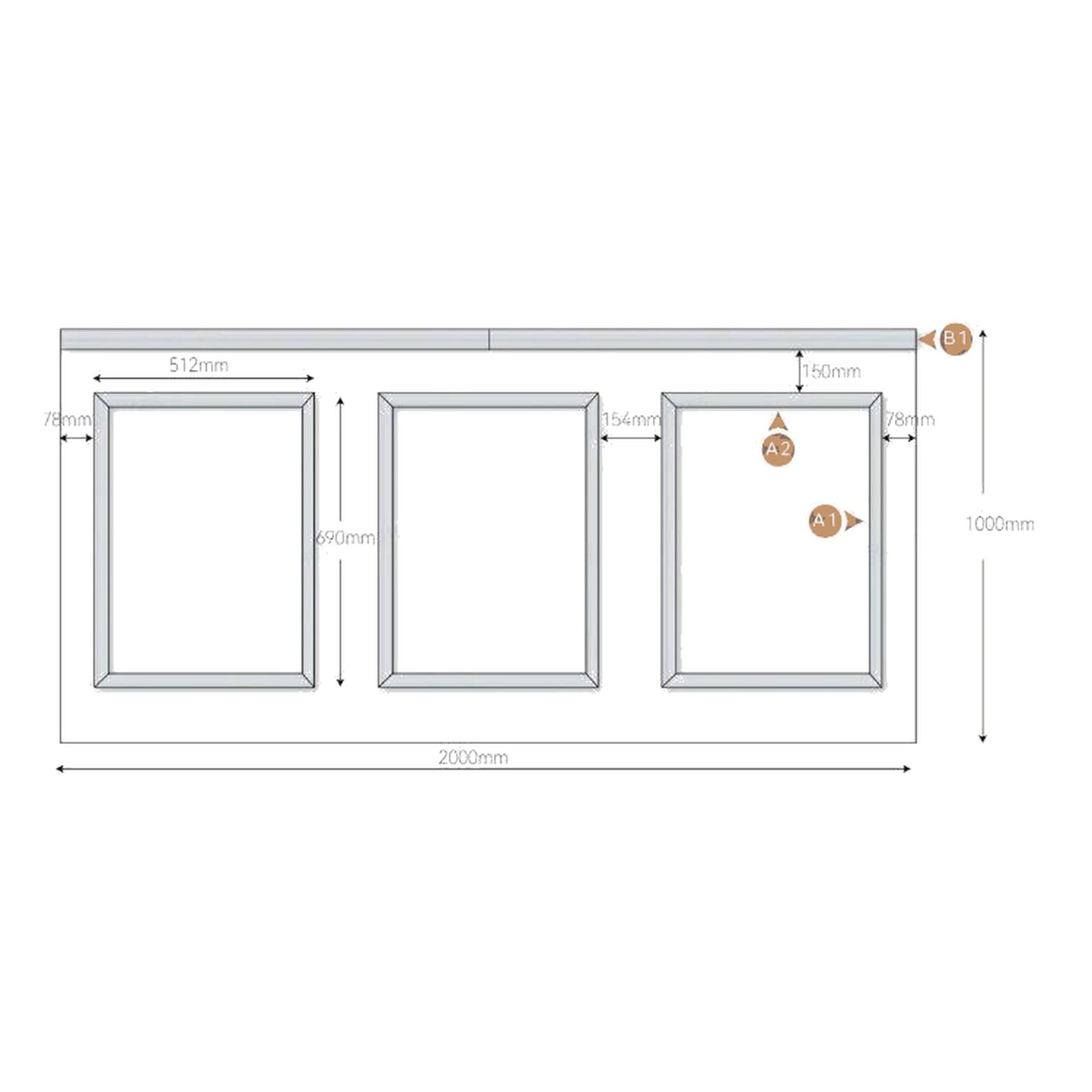 Versalles - Blanco Pintable - Imagen 4